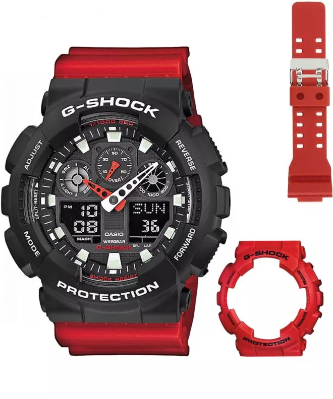 Orologio da Uomo Casio G-Shock GA-100 Original Set GA-100B-Set103