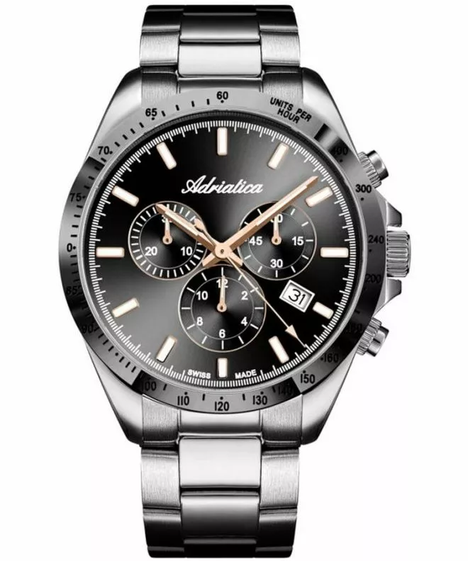 Orologio da Uomo Adriatica Classic Chronograph A1053.S1R6CH