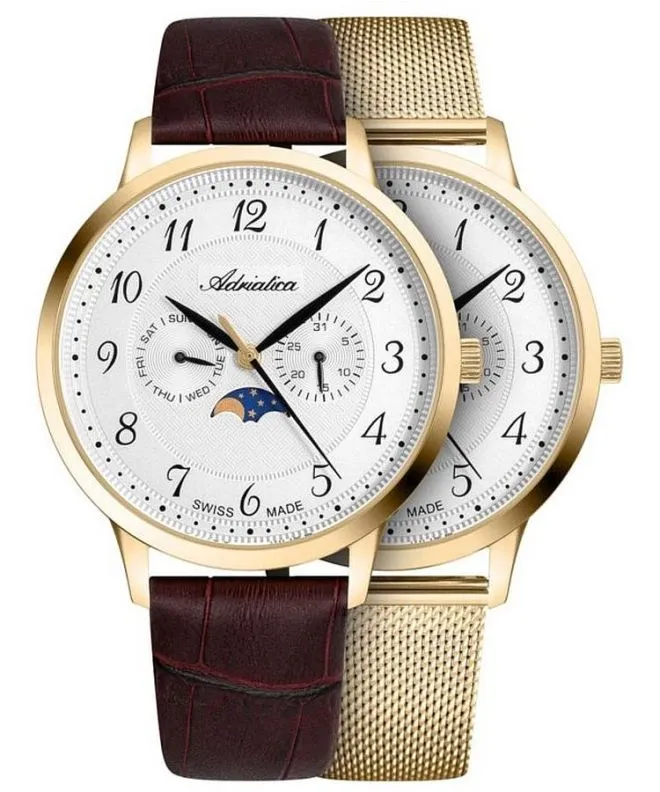Orologio da Uomo Adriatica Multifunction SET A1274.1B23QF-SET