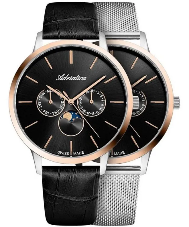 Orologio da Uomo Adriatica Multifunction SET A1274.R214QF-SET