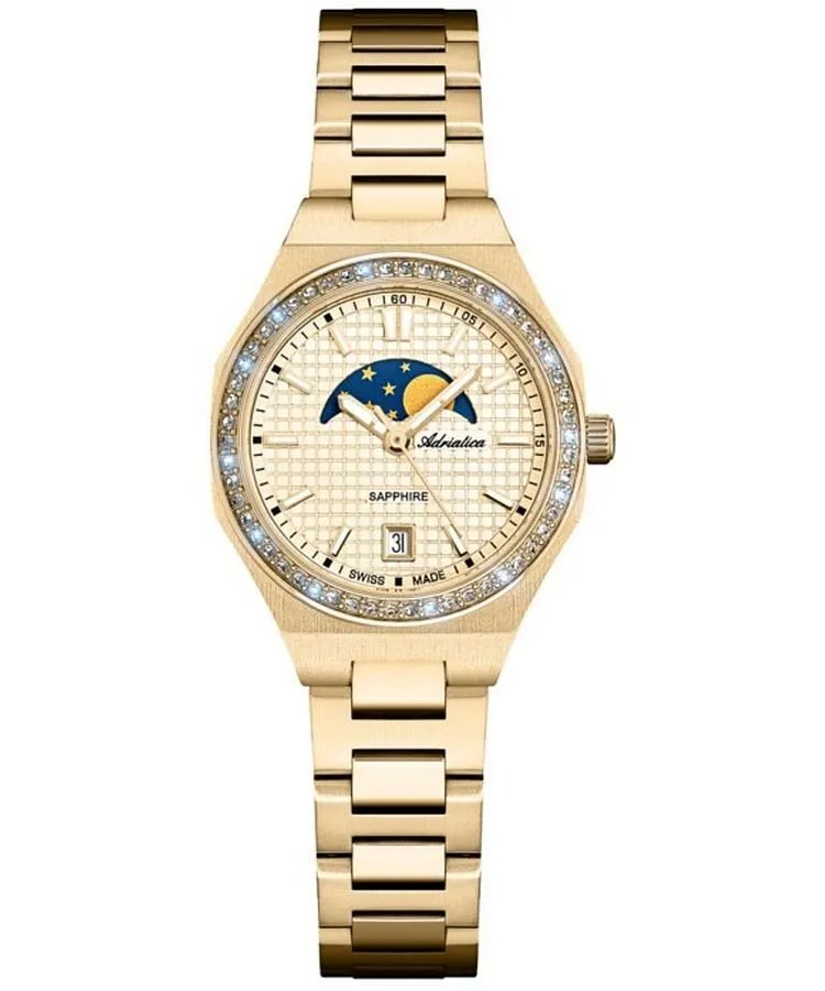 Orologio da Donna Adriatica Moonphase A3326.1111SQZ