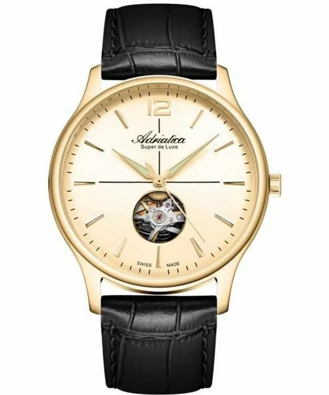 Orologio da Uomo Adriatica Open Heart Automatic A8339.1251AO