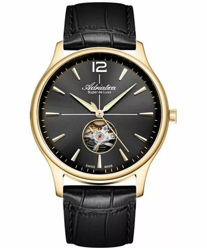 Orologio da Uomo Adriatica Open Heart Automatic A8339.1256AO