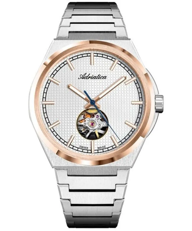 Orologio da Uomo Adriatica Classic Open Heart Automatic A8348.R113A