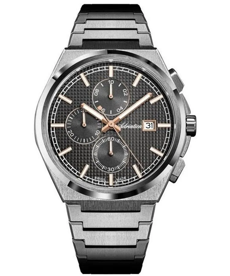 Orologio da Uomo Adriatica Classic Chronograph A8348.S1R6CH