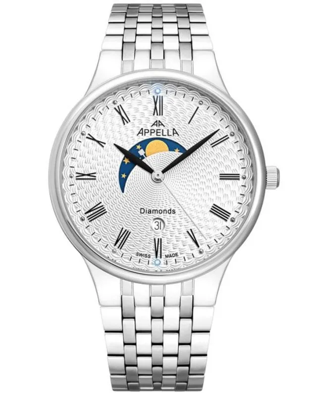 Orologio da Uomo Appella Moonphase L12002.5133DMQ
