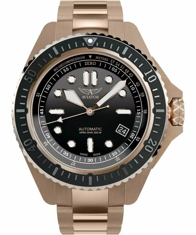 Orologio da Uomo Aviator XPRO Dive Breather 300 Automatic V.1.43.2.363.5