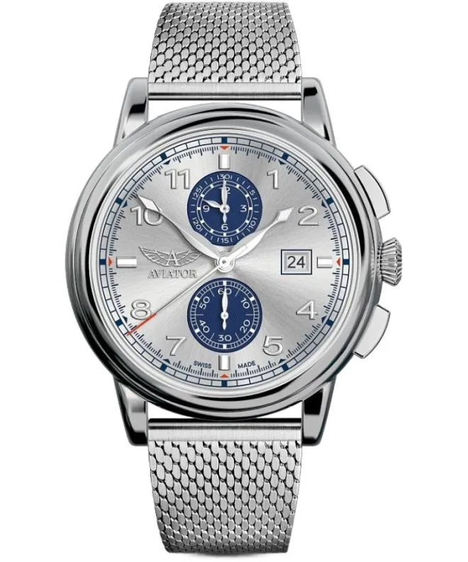 Orologio da Uomo Aviator Douglas DC-3 Chronograph Limited Edition V.2.45.0.413.5