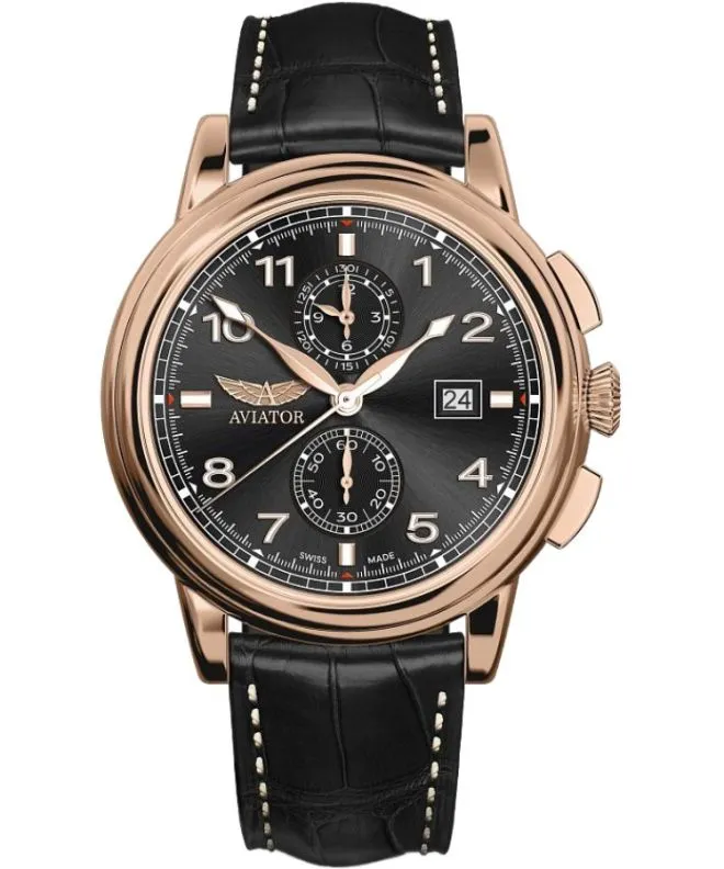Orologio da Uomo Aviator Douglas DC-3 Chronograph Limited Edition V.2.45.2.406.4