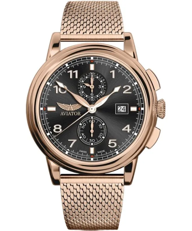 Orologio da Uomo Aviator Douglas DC-3 Chronograph Limited Edition V.2.45.2.406.5