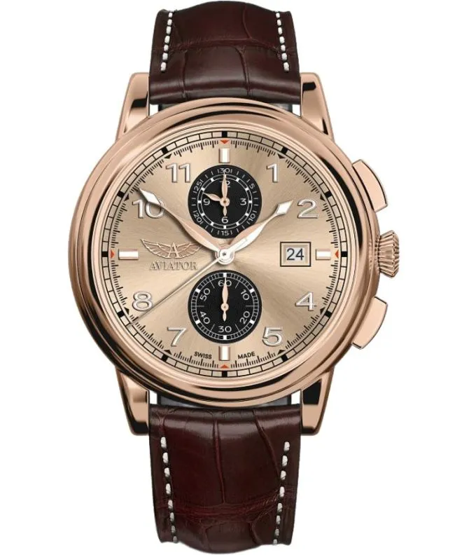 Orologio da Uomo Aviator Douglas DC-3 Chronograph Limited Edition V.2.45.2.410.4