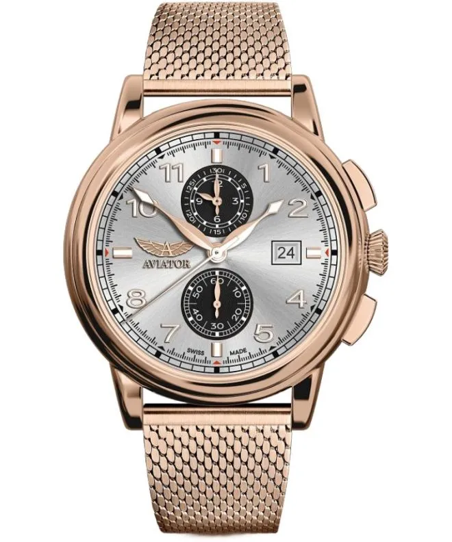 Orologio da Uomo Aviator Douglas DC-3 Chronograph Limited Edition V.2.45.2.412.5