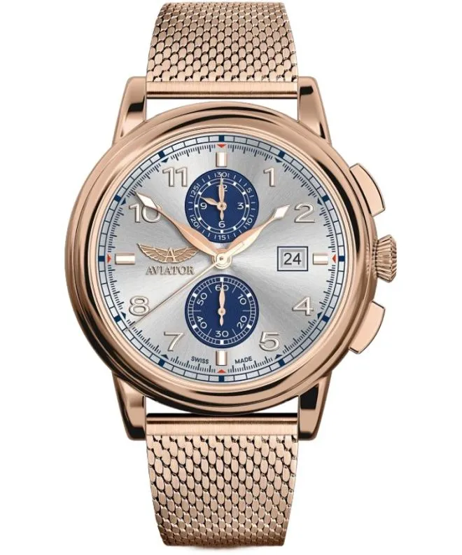 Orologio da Uomo Aviator Douglas DC-3 Chronograph Limited Edition V.2.45.2.414.5
