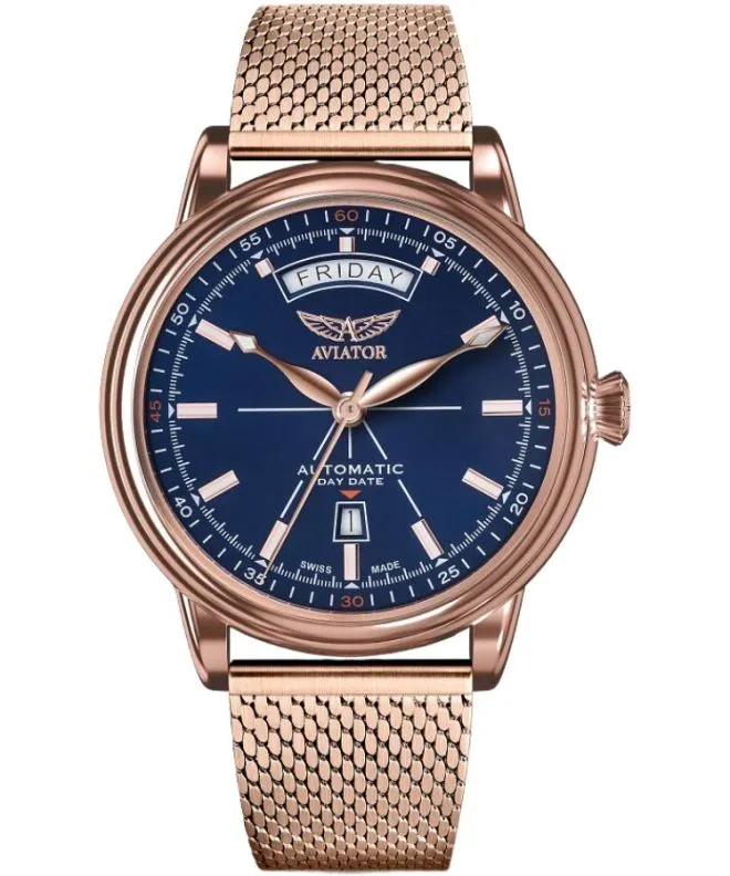 Orologio da Uomo Aviator Douglas Day-Date Automatic Limited Edition V.3.20.2.225.5