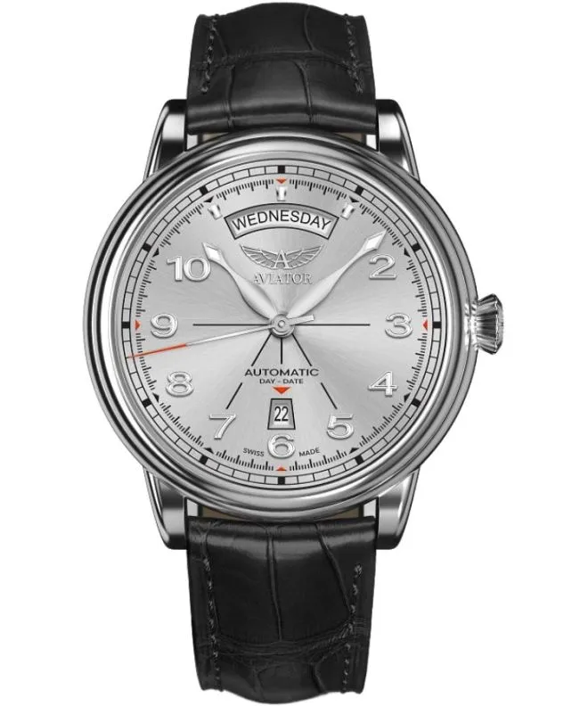 Orologio da Uomo Aviator Douglas DC-3 Day-Date Automatic Limited Edition V.3.44.0.399.4