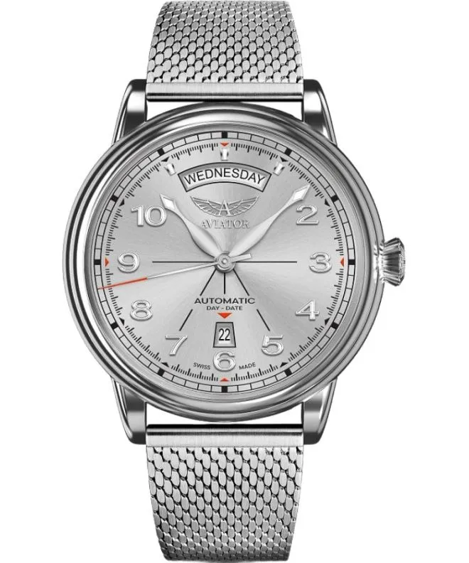 Orologio da Uomo Aviator Douglas DC-3 Day-Date Automatic Limited Edition V.3.44.0.399.5