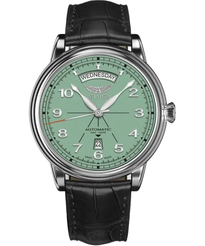 Orologio da Uomo Aviator Douglas DC-3 Day-Date Automatic Limited Edition V.3.44.0.403.4