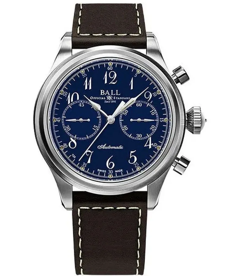 Orologio da Uomo Ball Trainmaster Automatic Chronograph CM1052D-L7J-BE