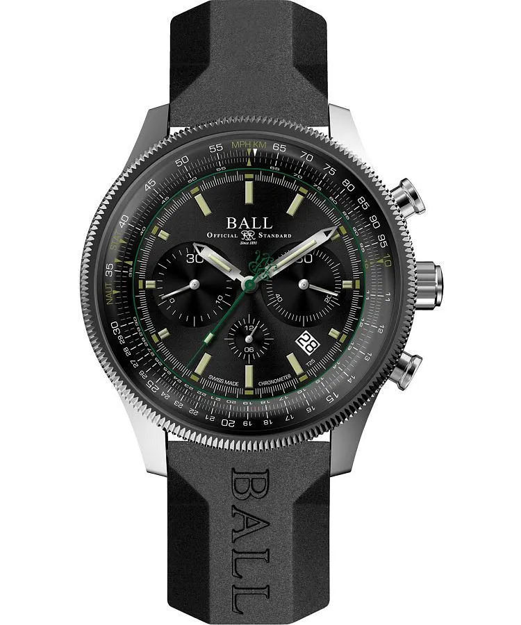 Orologio da Uomo Ball Engineer Master II Super Navigator Automatic Chronograph CM3188D-PCJ-BK