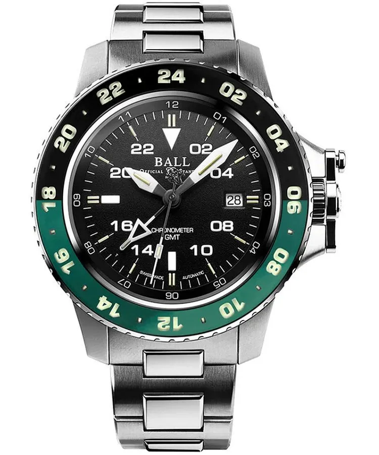 Orologio da Uomo Ball Engineer Hydrocarbon AeroGMT II Automatic Limited Edition DG2018C-S8C-BK
