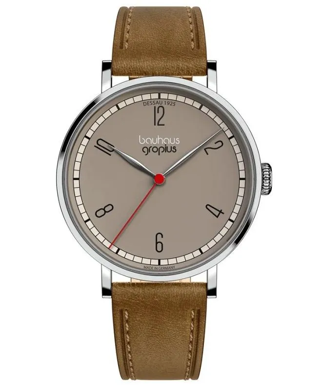 Orologio da Uomo Bauhaus Walter Gropius New Bauhaus Dessau 1925 WG.N003-02