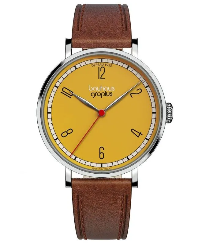 Orologio Unisex Bauhaus Walter Gropius New Bauhaus Dessau 1925 WG.N003-03