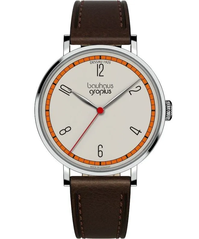 Orologio da Uomo Bauhaus Walter Gropius New Bauhaus Dessau 1925 WG.N004-02