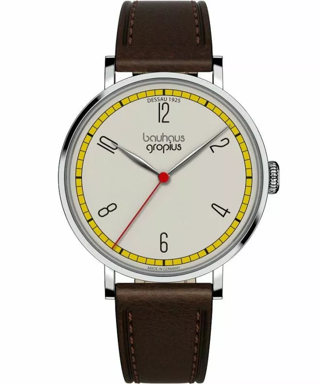 Orologio da Uomo Bauhaus Walter Gropius New Bauhaus Dessau 1925 WG.N004-03
