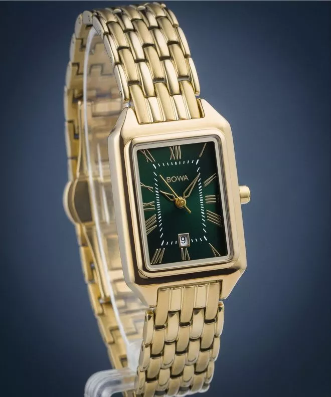 Orologio da Donna BOWA Barcelona Green Gold Steel 23 BC235-04-144S