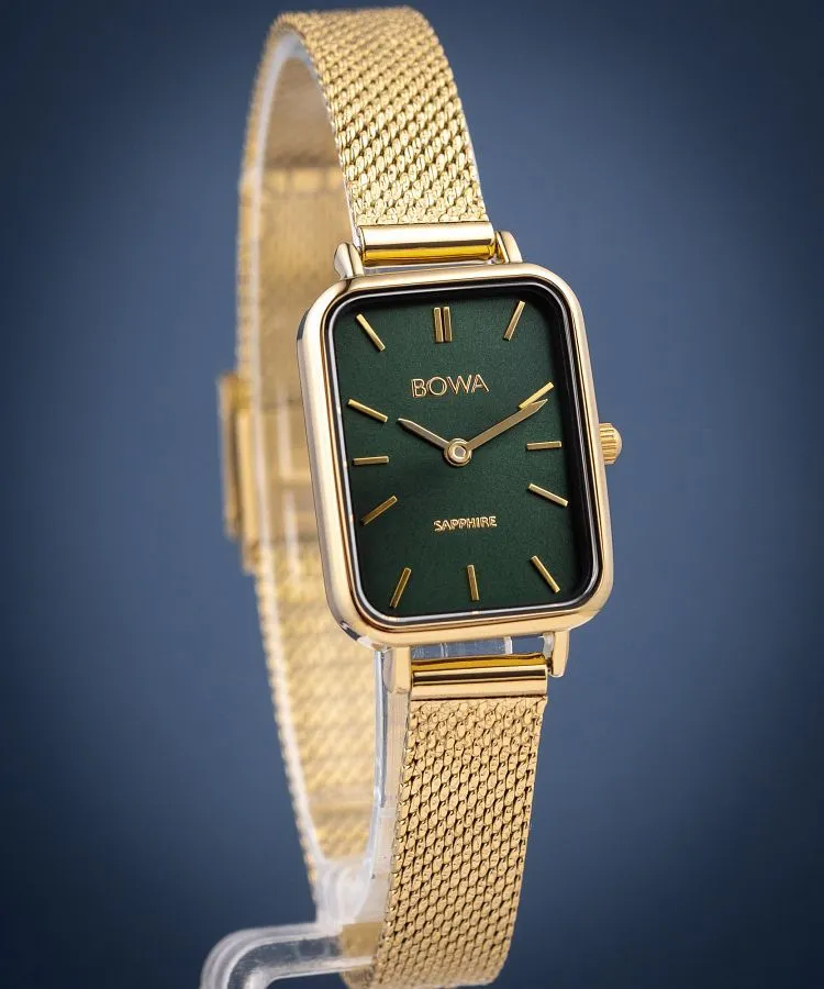 Orologio da Donna BOWA Dubai Green-Gold Mesh 20 DU204-04-104M