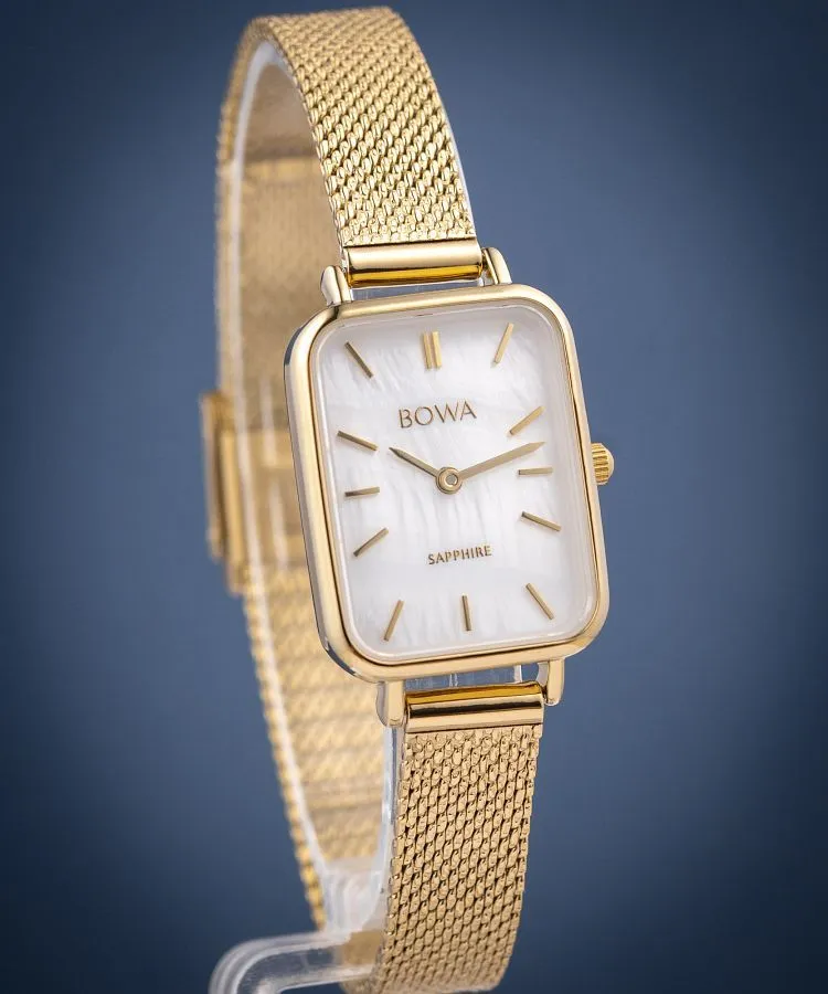 Orologio da Donna BOWA Dubai Pearl-Gold Mesh 20 DU204-154-104M