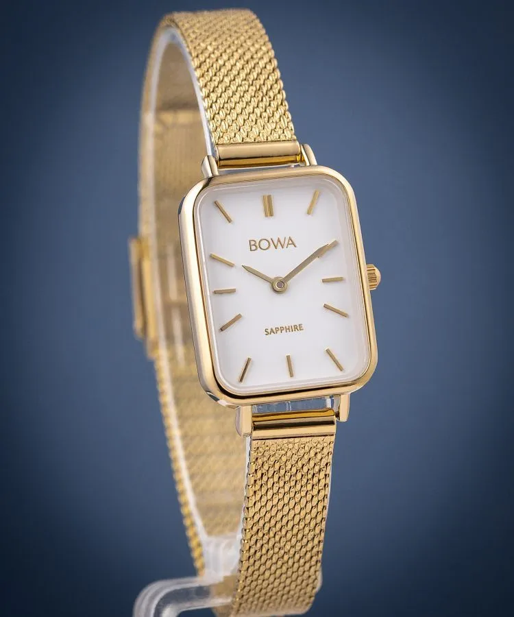 Orologio da Donna BOWA Dubai White-Gold Mesh 20 DU204-24-104M