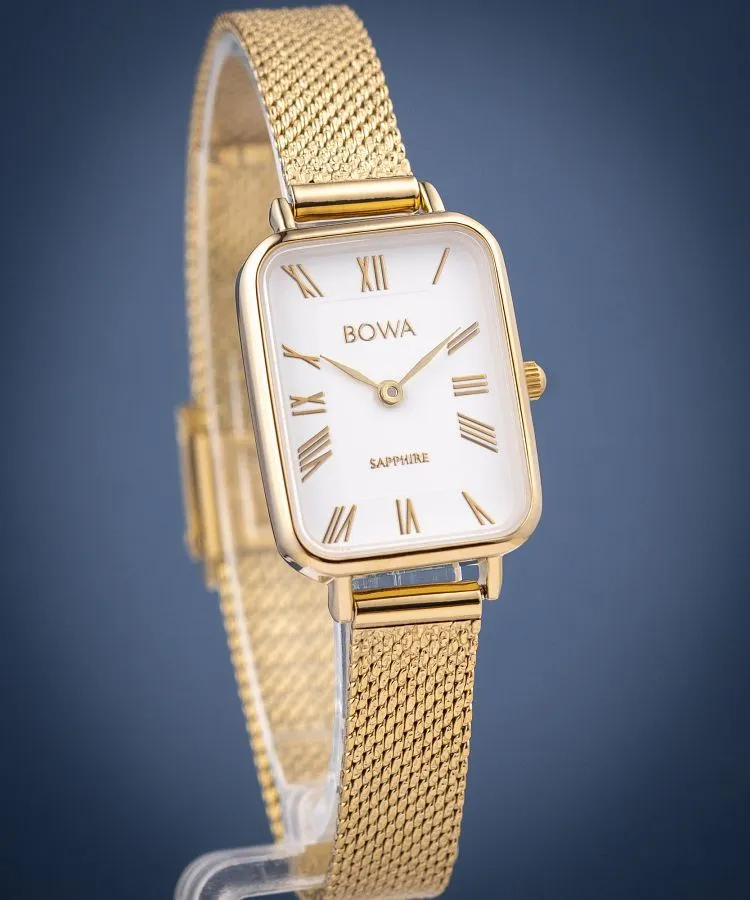 Orologio da Donna BOWA Dubai White-Gold Mesh 20 DU204-24R-104M