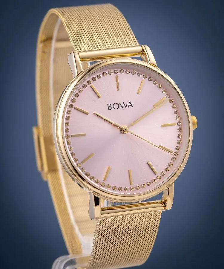 Orologio da Donna BOWA Rio Rose-Gold Gold Mesh 38 RI384-74-184M
