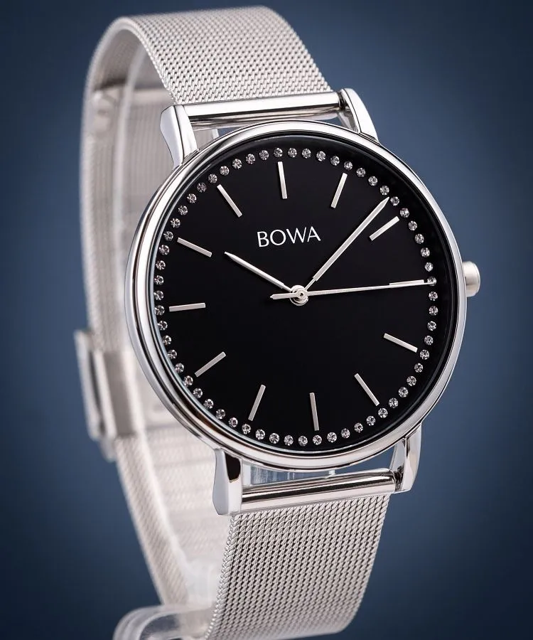 Orologio da Donna BOWA Rio Black-Silver Mesh 38 RI385-15-185M