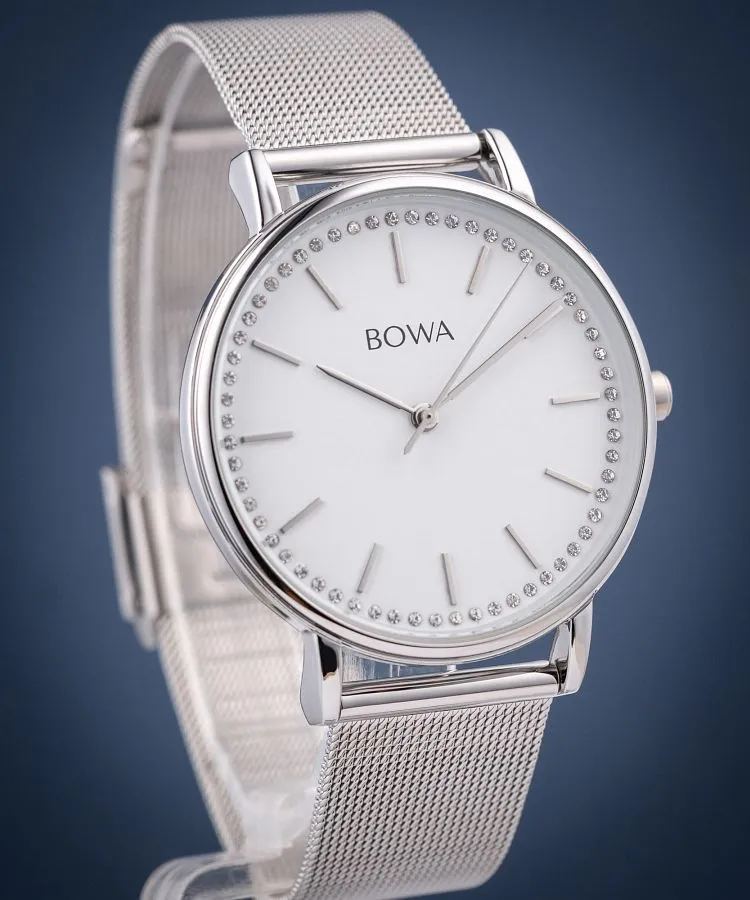 Orologio da Donna BOWA Rio White-Silver Mesh 38 RI385-25-185M