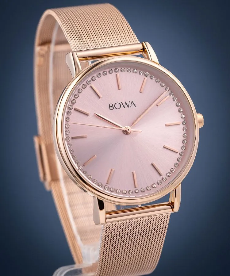 Orologio da Donna BOWA Rio Full Rose Gold Mesh 38 RI387-77-187M