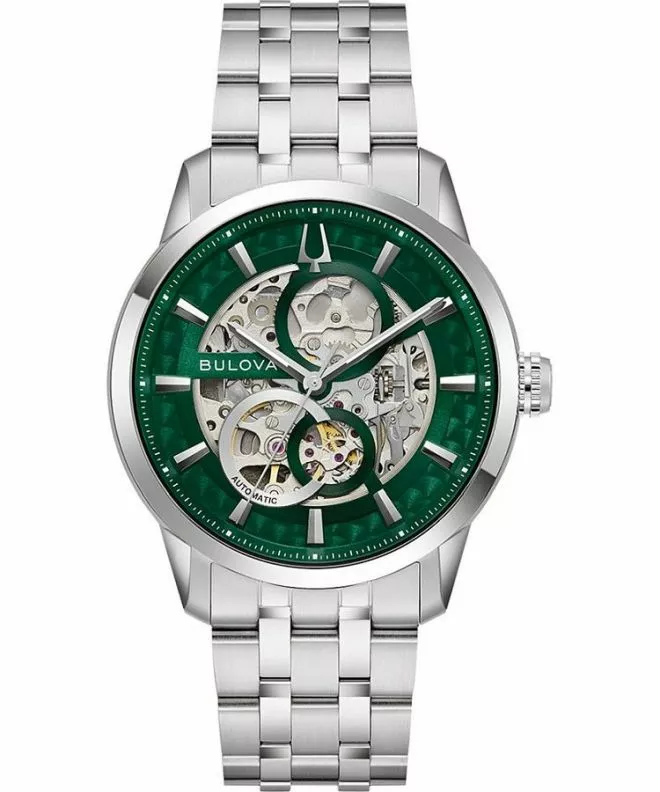 Orologio da Uomo Bulova Sutton Automatic Skeleton 96A329