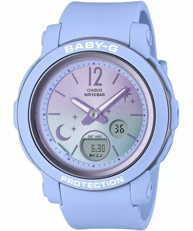 Orologio da Donna Casio Baby-G BGA-290 Series Shining Moon and Twinkling Stars Solar BGA-290DS-2AER