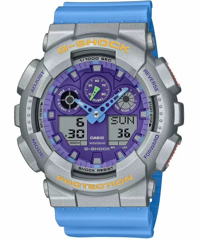 Orologio da Uomo Casio G-Shock Analog-Digital GA-100 Series GA-100EU-8A2ER