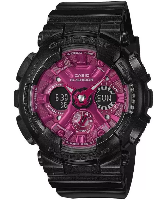 Orologio da Donna Casio G-Shock Black & Red GMA-S120RB-1AER