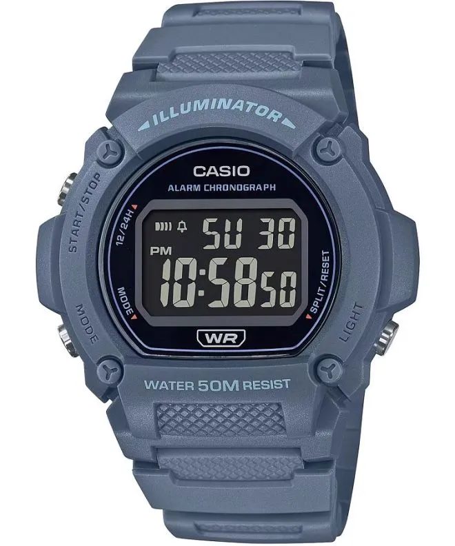 Orologio Unisex Casio Digital W-219HC-2BVEF