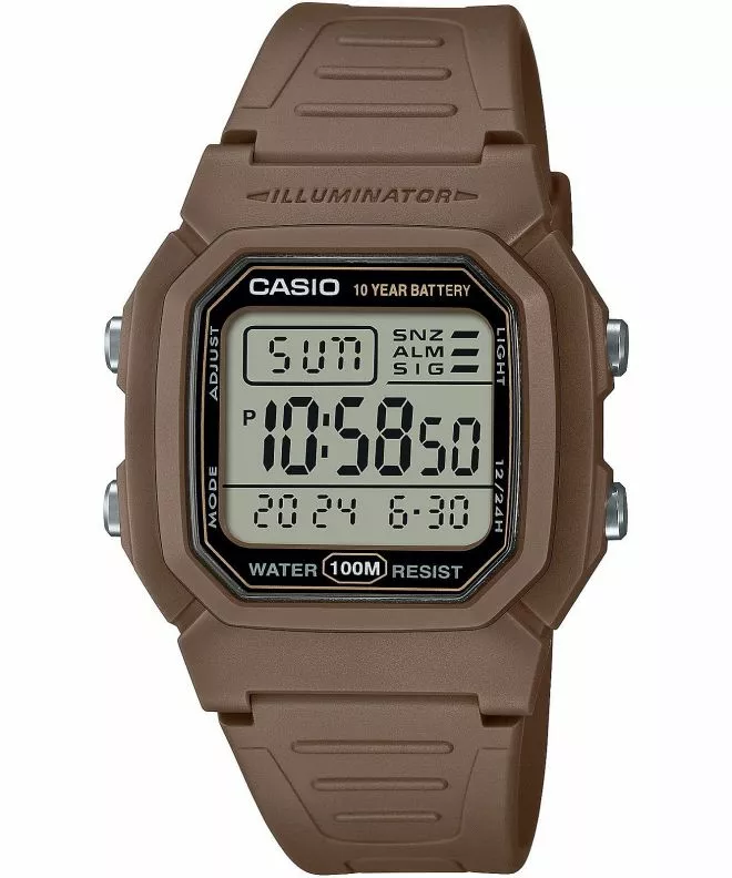 Orologio Unisex Casio Digital W-800H-5AVEF