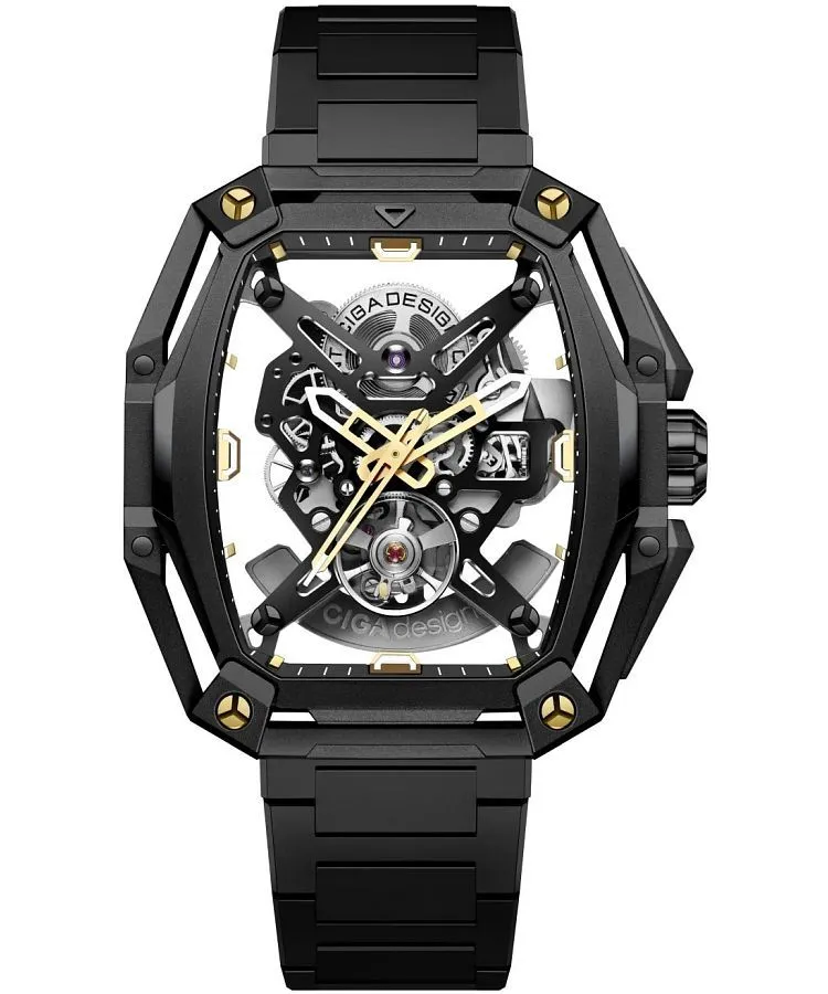 Orologio da Uomo Ciga Design Hunter Automatic Skeleton Z035-BB02-W1B