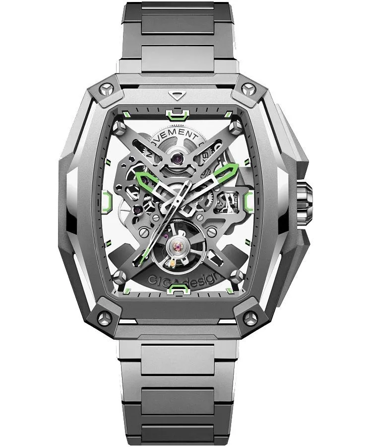 Orologio da Uomo Ciga Design Hunter Z Series Automatic Skeleton Z041-TT01-1T