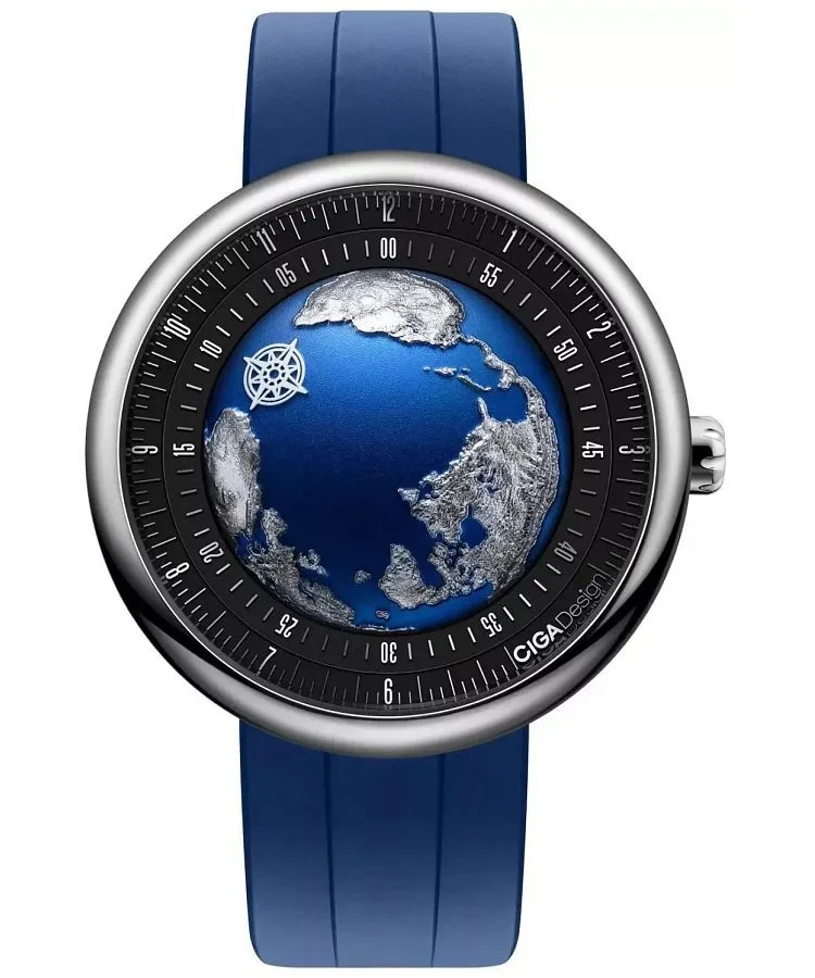 Orologio da Uomo Ciga Design Blue Planet II Automatic U034-SU01-6U