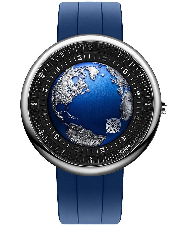 Orologio da Uomo Ciga Design Blue Planet II Automatic Titanium U034-TU01-6U