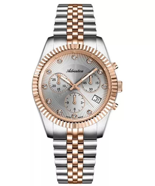 Orologio da Donna Adriatica Classic Chronograph A3809.R1R7CH