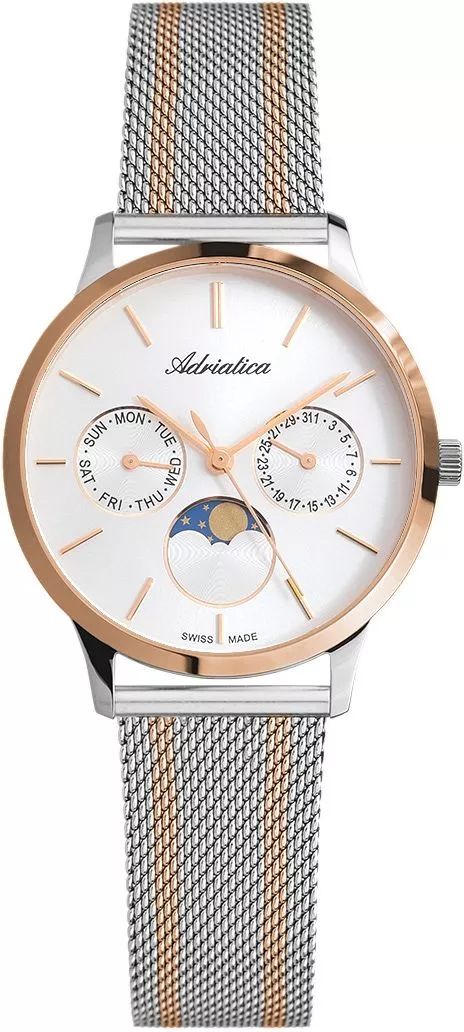 Orologio da Donna Adriatica Moon Phase A3174.R113QF2