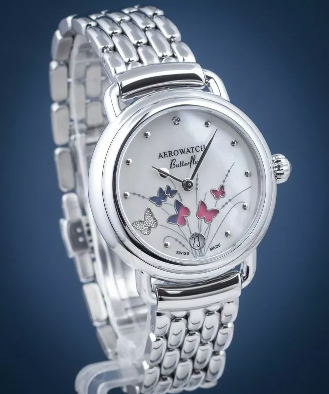 Orologio da Donna Aerowatch 1942 Butterfly Limited Edition 44960-AA05-M